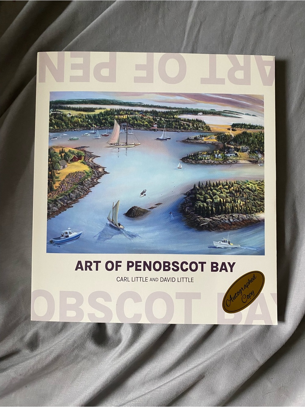 Art of Penobscot Bay Coffee Table Book - White/Cream Cover